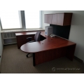 Autumn Maple U/C Suite Desk with RH Bullet